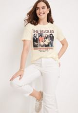 The Beatles Graphic Tee, ECRU, small