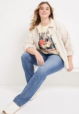 Plus Size The Beatles Graphic Tee, C2789, small