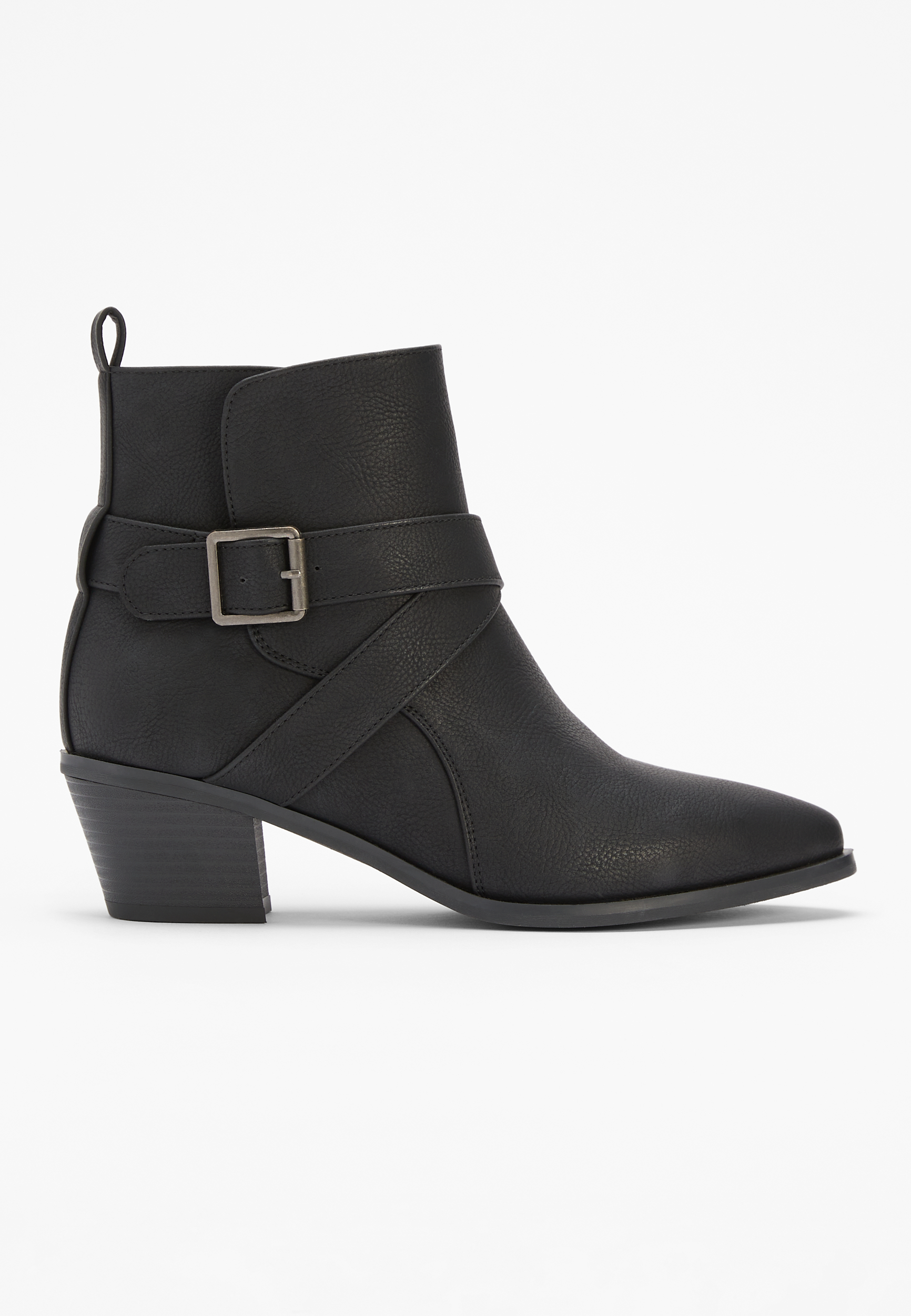 Maurices black clearance booties