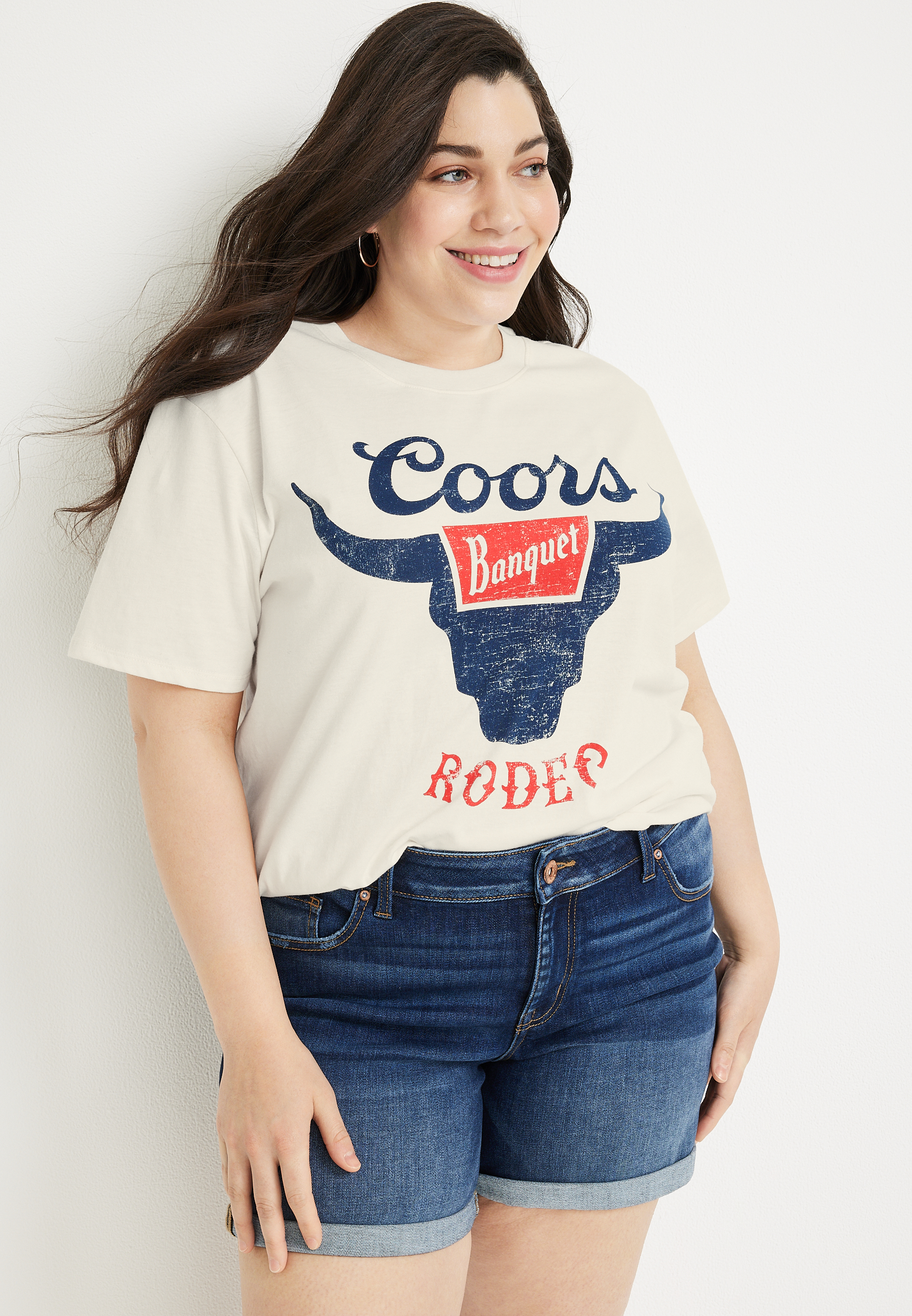 Plus Size Coors Graphic Tee, C9184, large