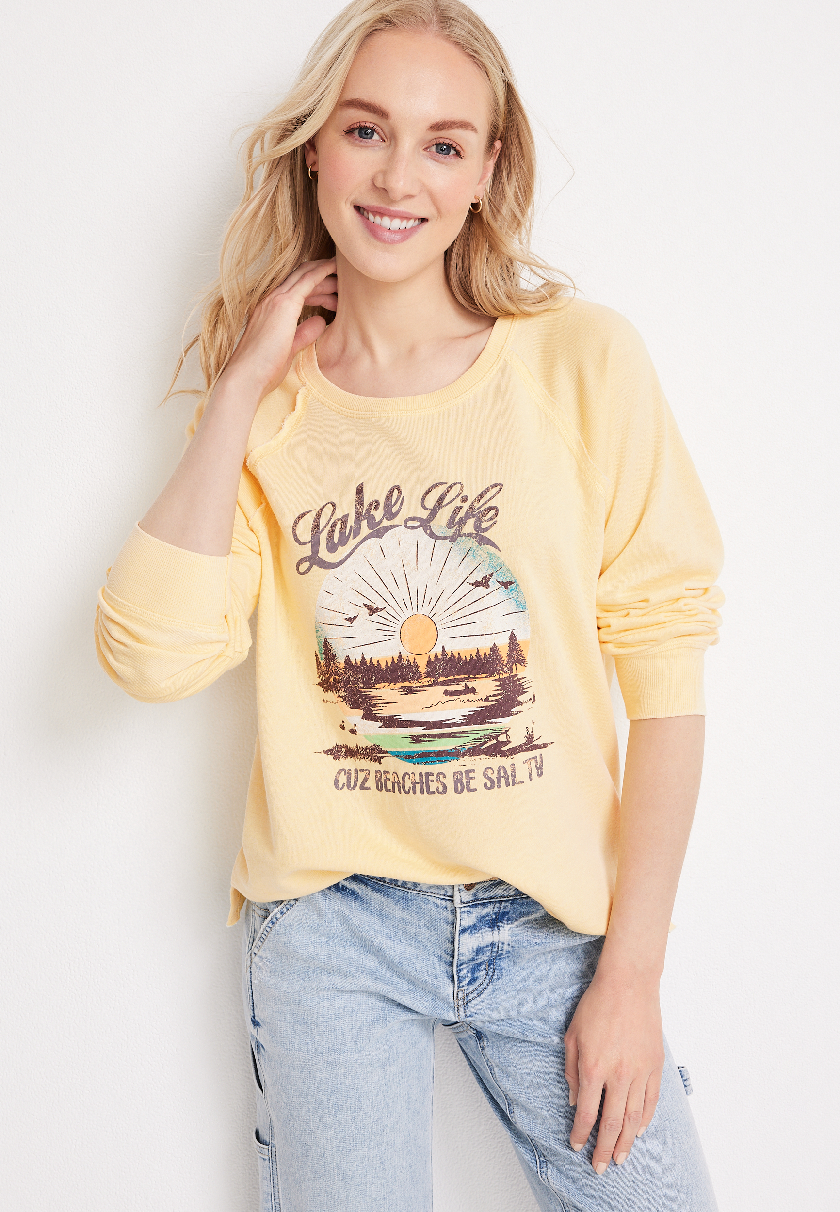 Lake Life Sweatshirt, C8134, large