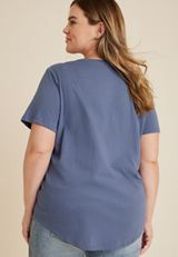 Plus Size Celestial Graphic Tee, C5105, small