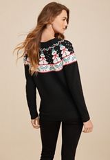 Snowman Fair Isle Sweater, C1756, small