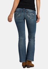 Silver Jeans Co.&reg; Tuesday Slim Boot Low Rise Jean, MEDIUM SANDBLAST, small