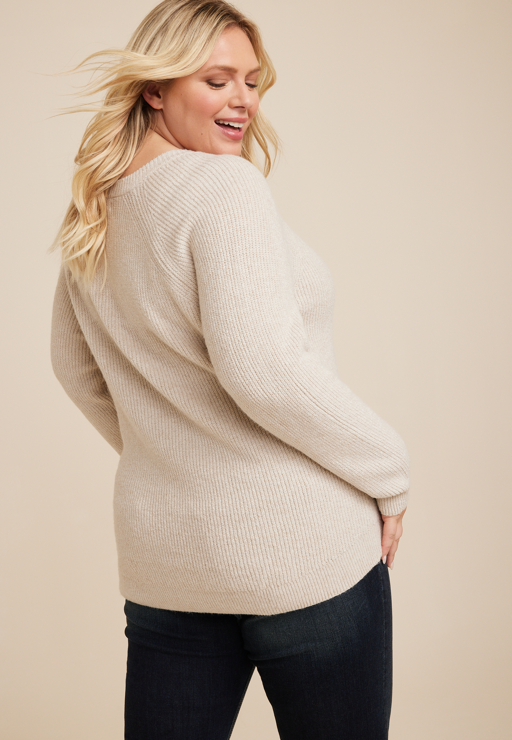 Plus Size Dells Sweater, C3986, large