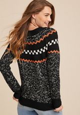 Fair Isle Sweater, C1246, small
