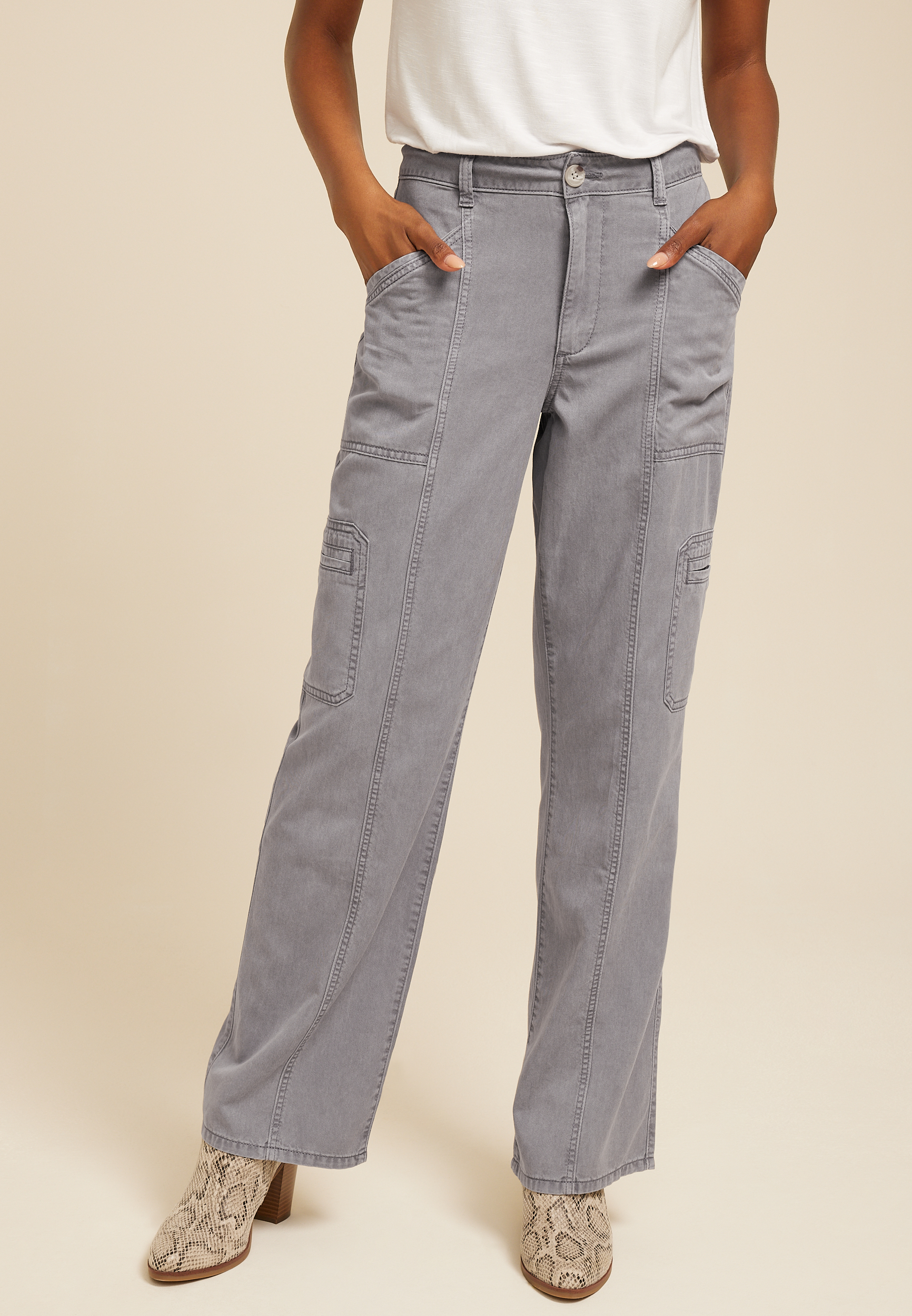 Size 16 Gray Pants