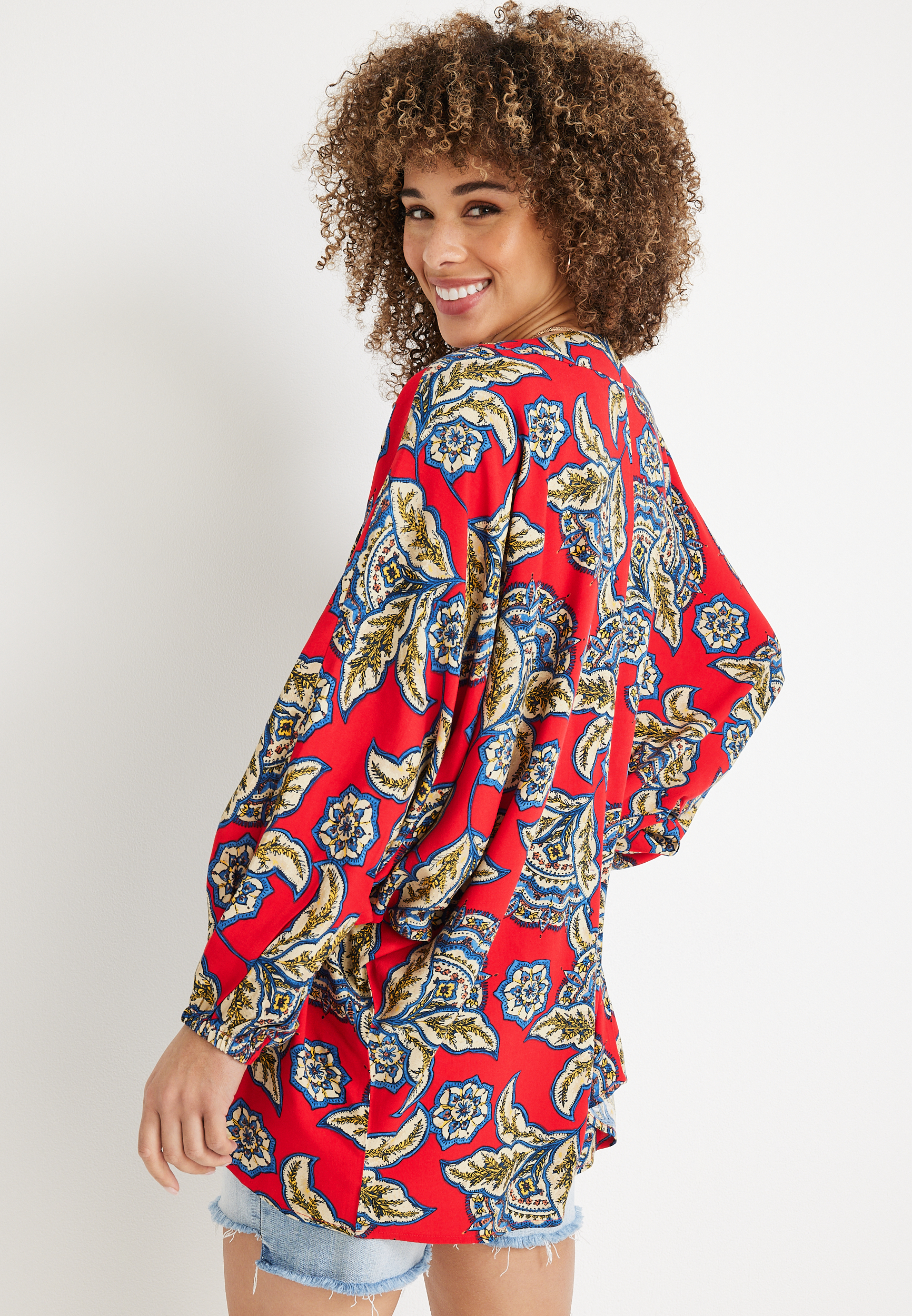 Floral Kimono, C6875, large