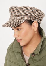 Plaid Cabby Hat, , small