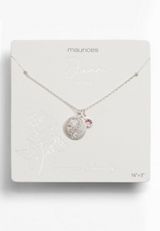June Birthstone Necklace, , small