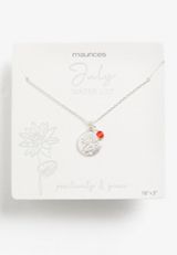 July Birthstone Necklace, , small