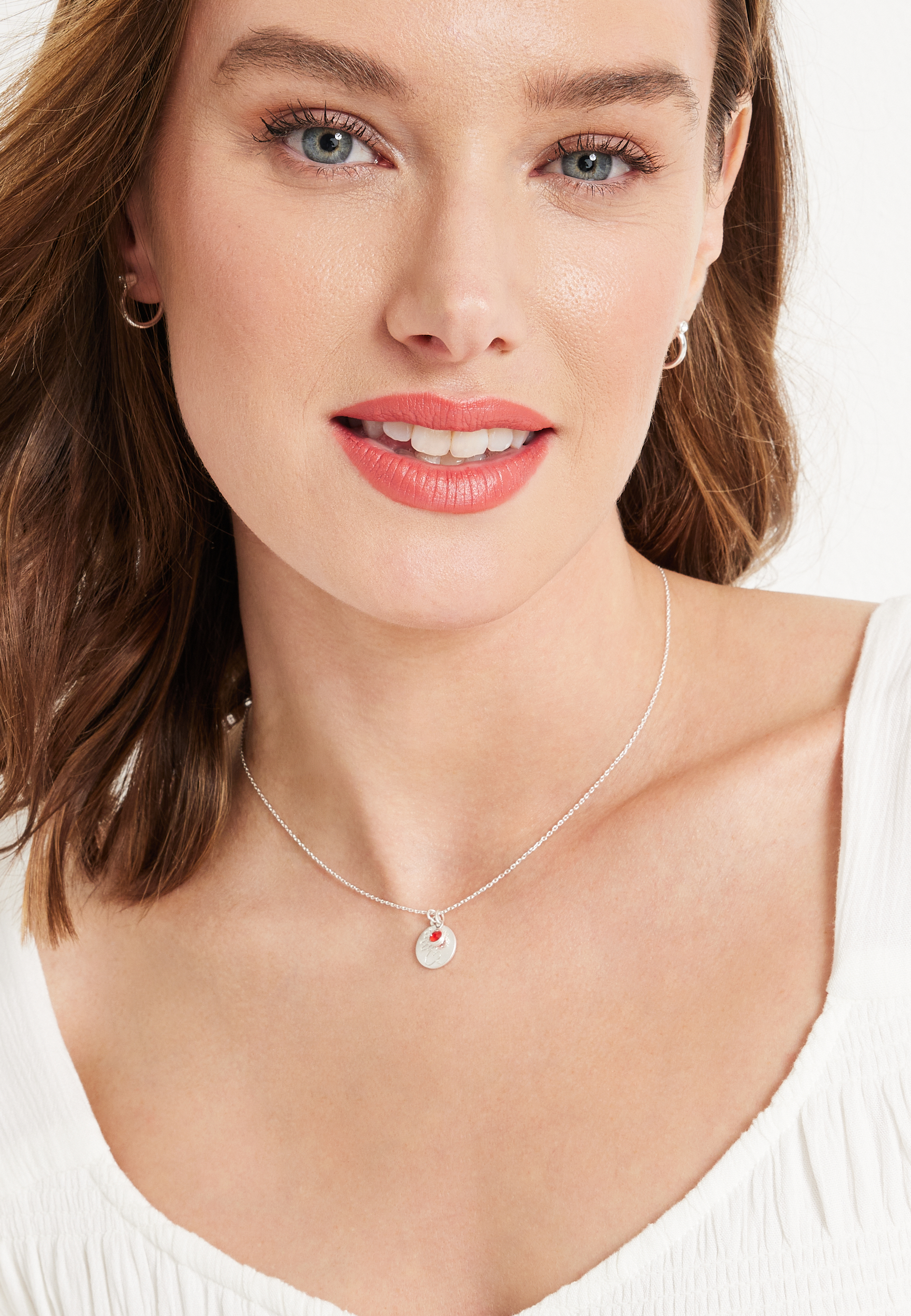 July Birthstone Necklace, , large