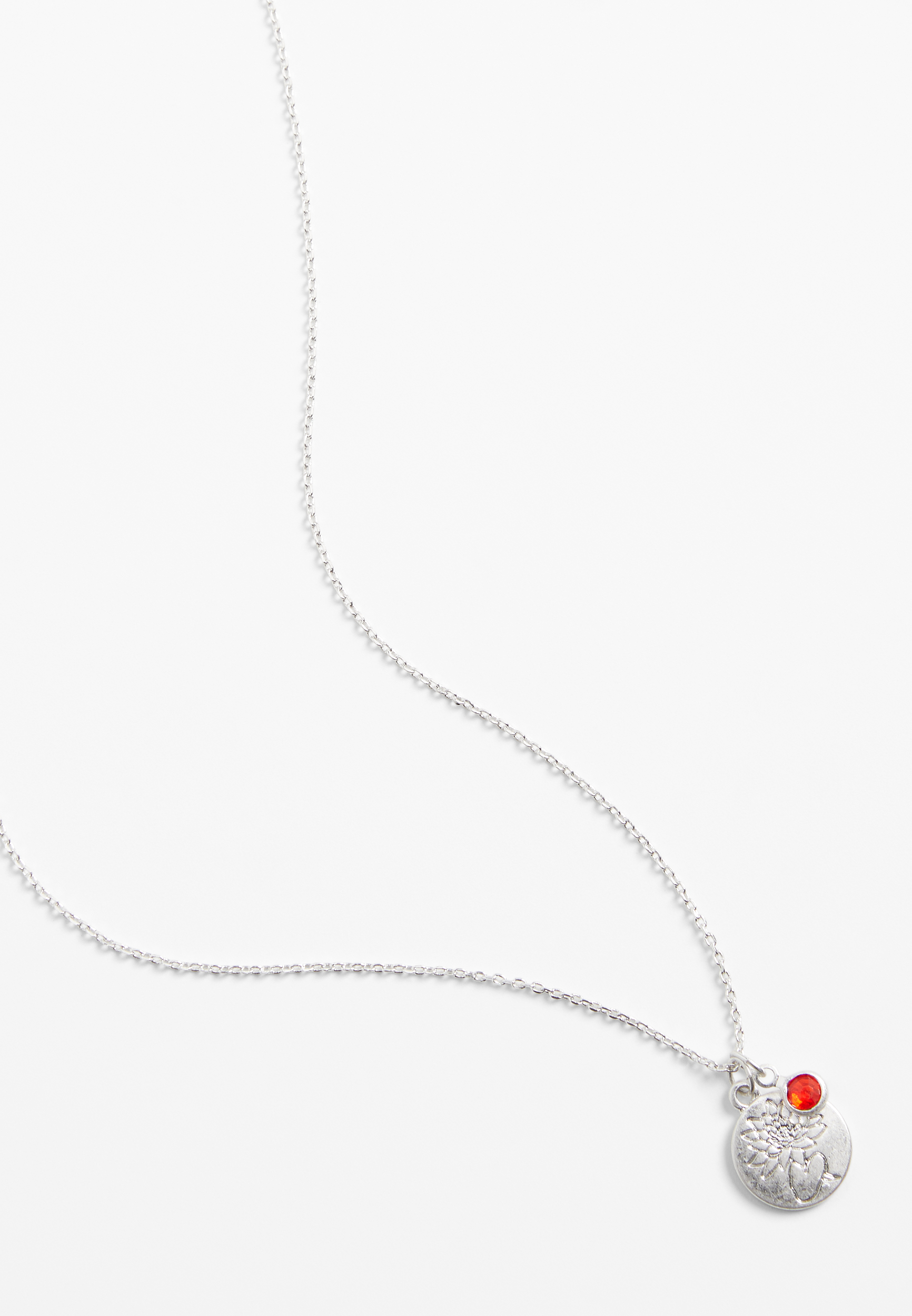 July Birthstone Necklace, , large