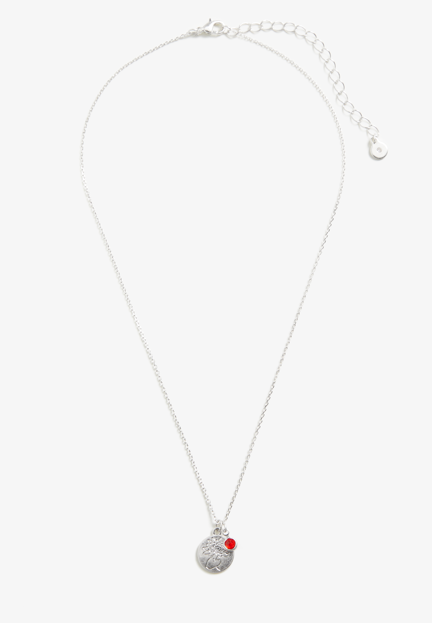 July Birthstone Necklace, , large