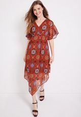 Medallion Midi Dress, C5528, small