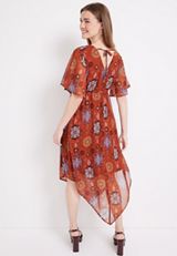 Medallion Midi Dress, C5528, small