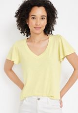 24/7 Waverly Flutter Sleeve Tee, C4939, small