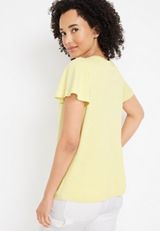 24/7 Waverly Flutter Sleeve Tee, C4939, small