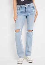 edgely&trade; Slim Boot High Rise Ripped Jean, C2806, small