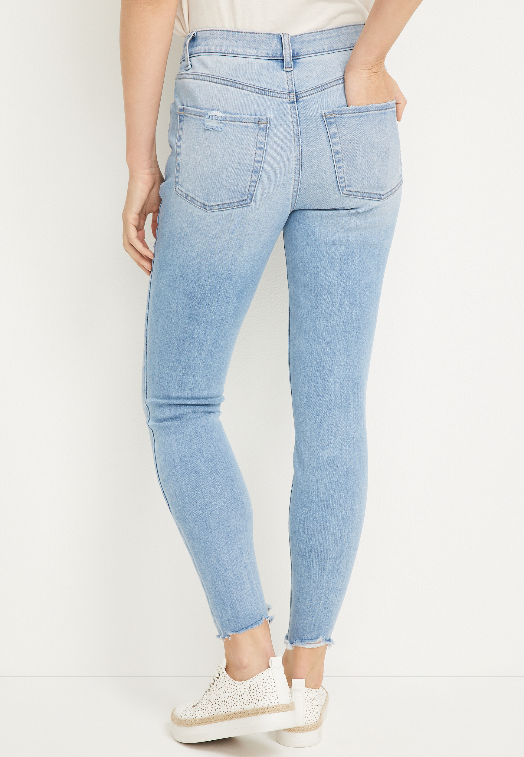 m jeans by maurices&trade; Cool Comfort High Rise Super Skinny Jean, C2806, large