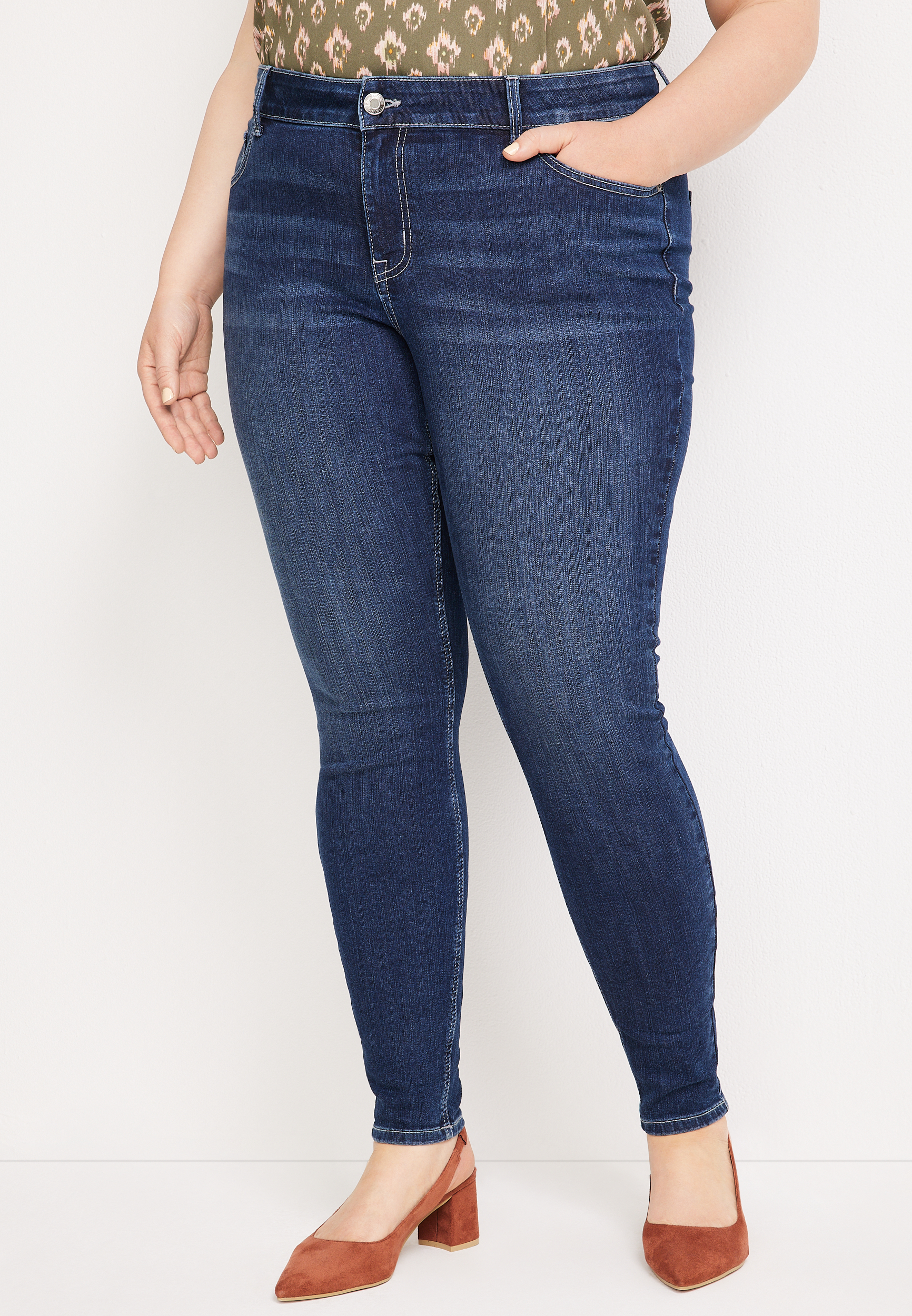 Plus Size m jeans by maurices™ Classic Skinny Mid Rise Jean | maurices