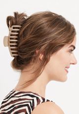 3 Pack Mixed Shapes Claw Hair Clips, C1524, small
