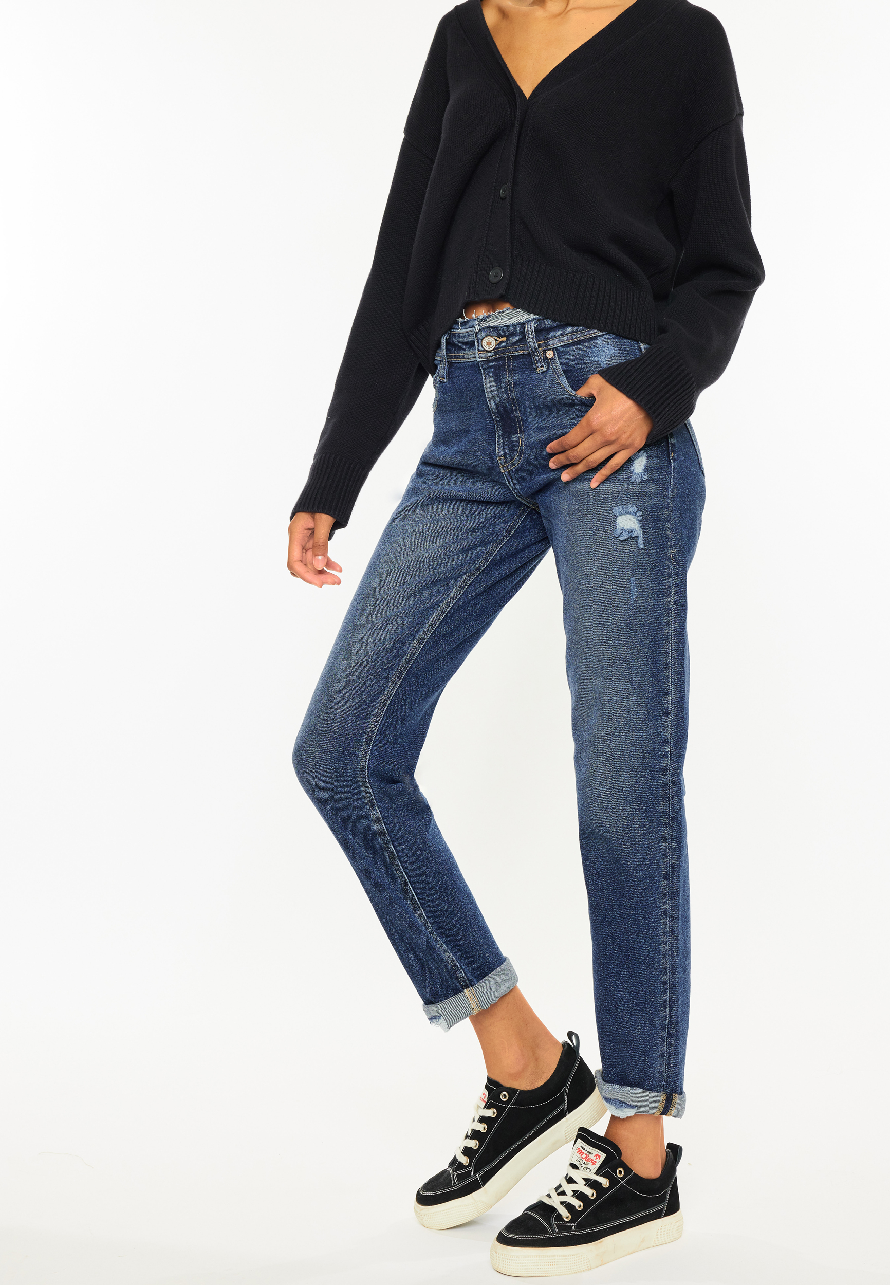 KanCan™ Relaxed Boyfriend High Rise Ripped Jean | maurices
