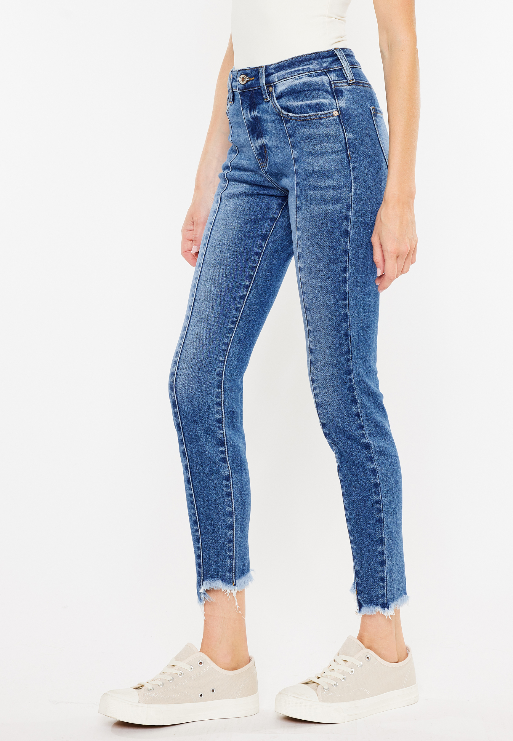 KanCan&trade; Skinny High Rise Front Seam Jean, C2806, large