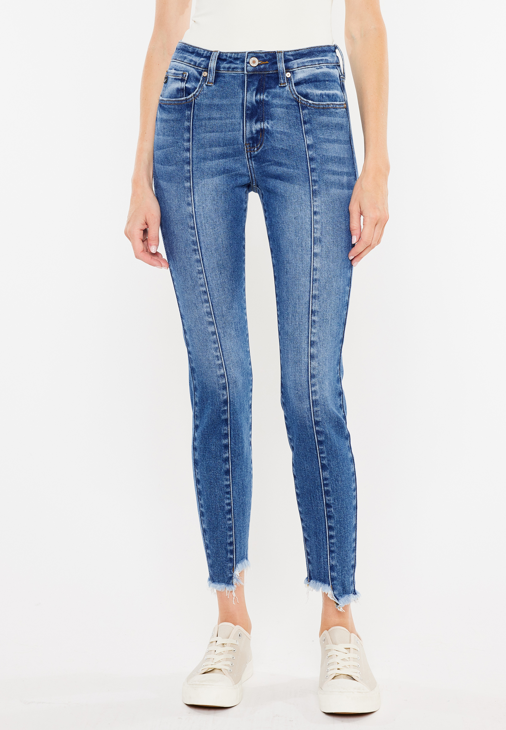 KanCan&trade; Skinny High Rise Front Seam Jean, C2806, large