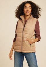 Reversible Teddy Sherpa Vest, C115, small