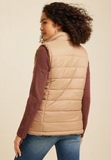 Reversible Teddy Sherpa Vest, C115, small