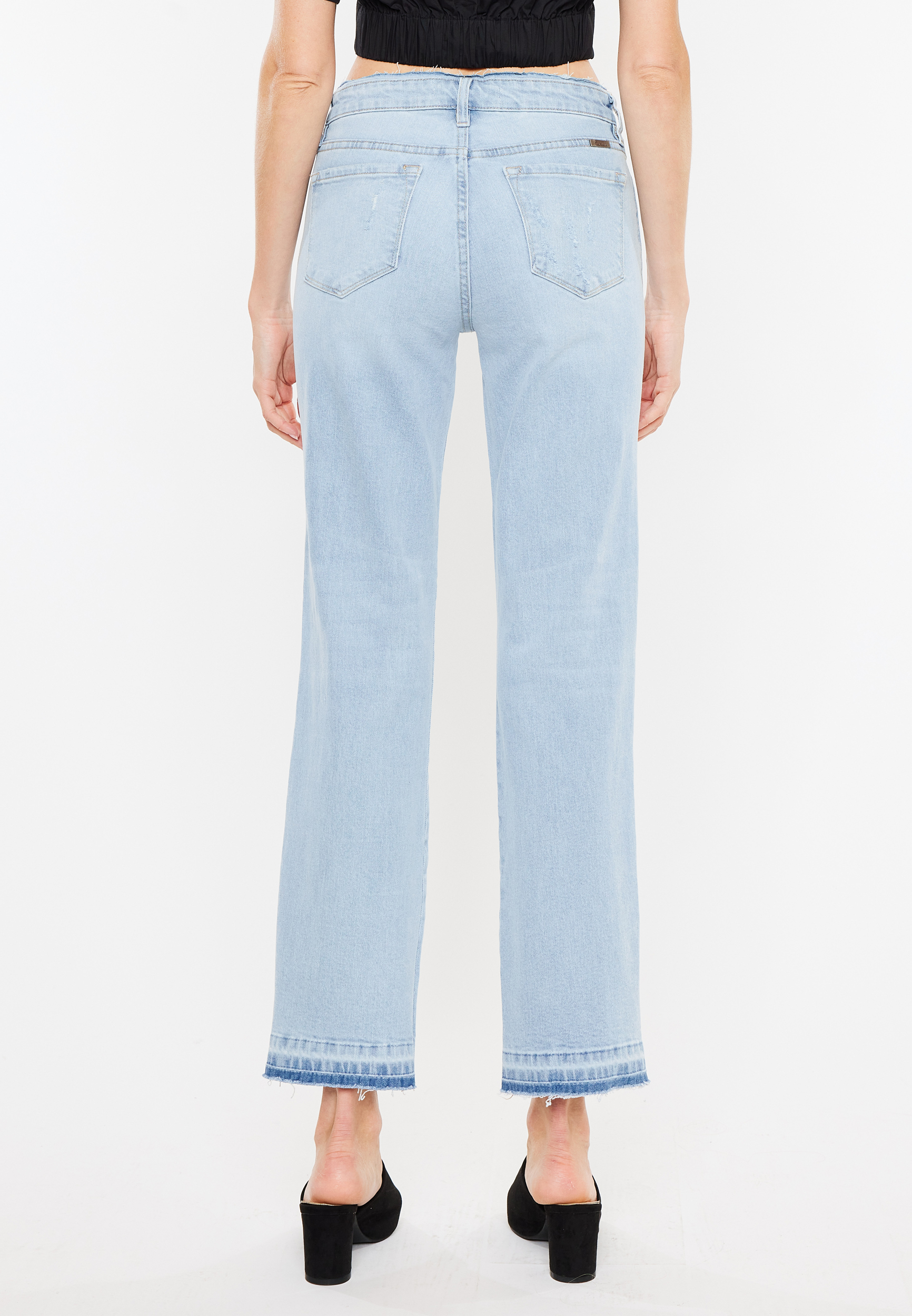 KanCan&trade; Relaxed Straight Mid Rise Jean, C2806, large