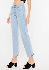 KanCan&trade; Relaxed Straight Mid Rise Jean, C2806, small