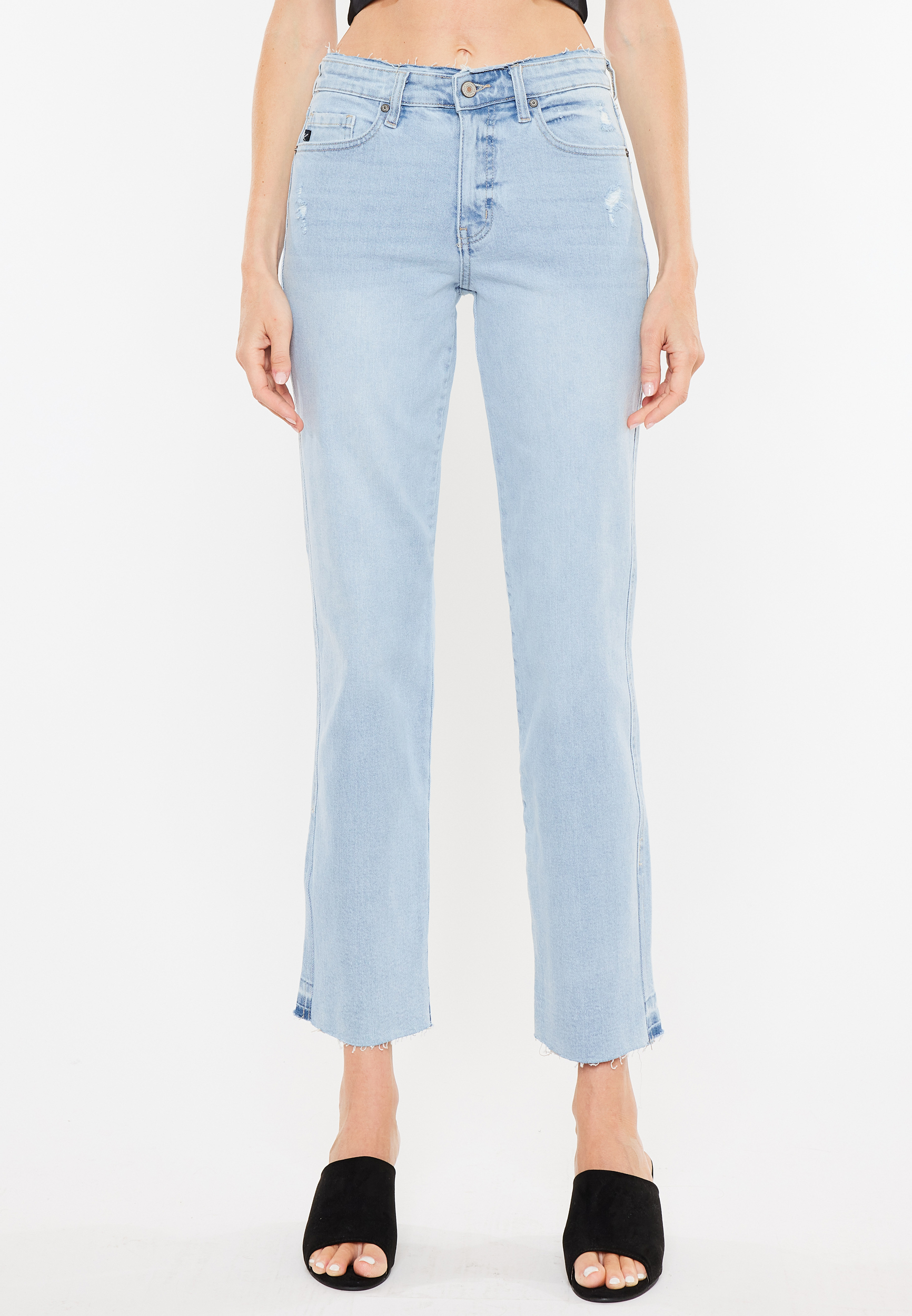 KanCan&trade; Relaxed Straight Mid Rise Jean, C2806, large