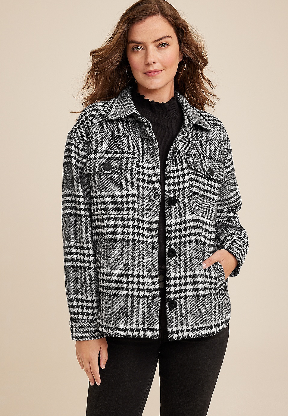 Cozy Cute Grey Shacket Cozy Cute Grey Shacket