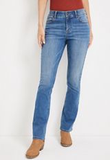 m jeans by maurices&trade; Classic Slim Boot Mid Rise Jean, MEDIUM SANDBLAST, small