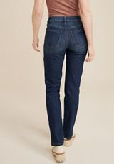 Everflex&trade; High Rise Button Fly Straight Jean, C258, small