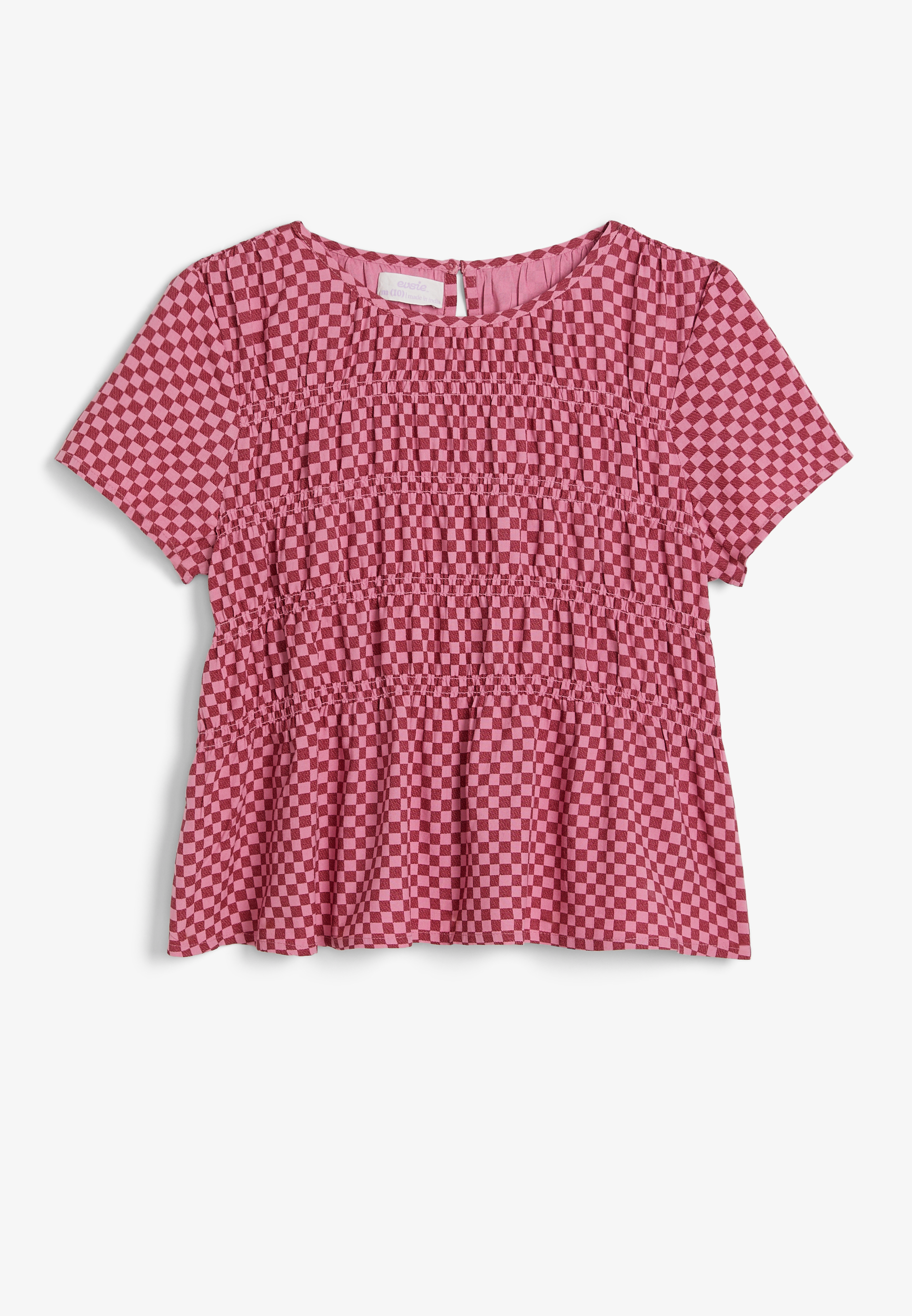 Girls Printed Smocked Blouse | maurices