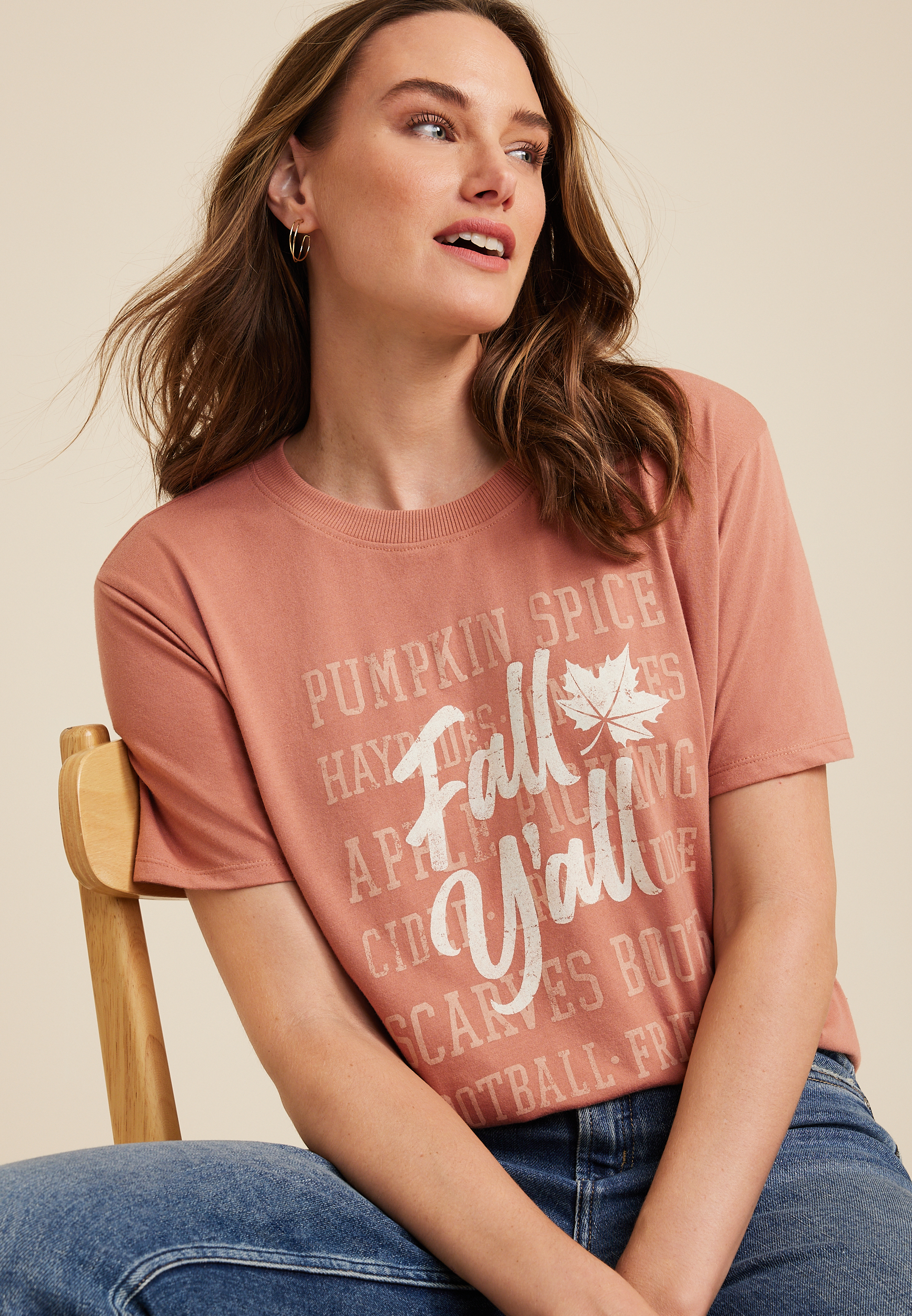 Fall Yall Graphic Tee, C9083, large