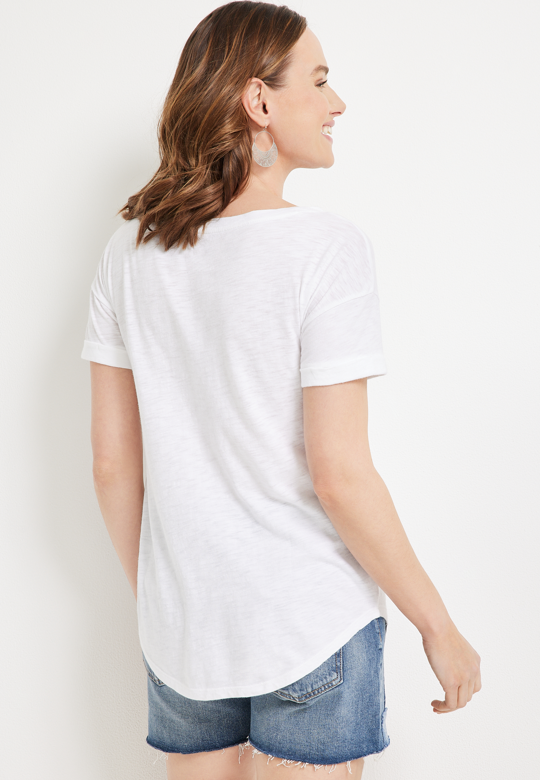 24/7 Dawson Drop Shoulder Tee, C7313, large