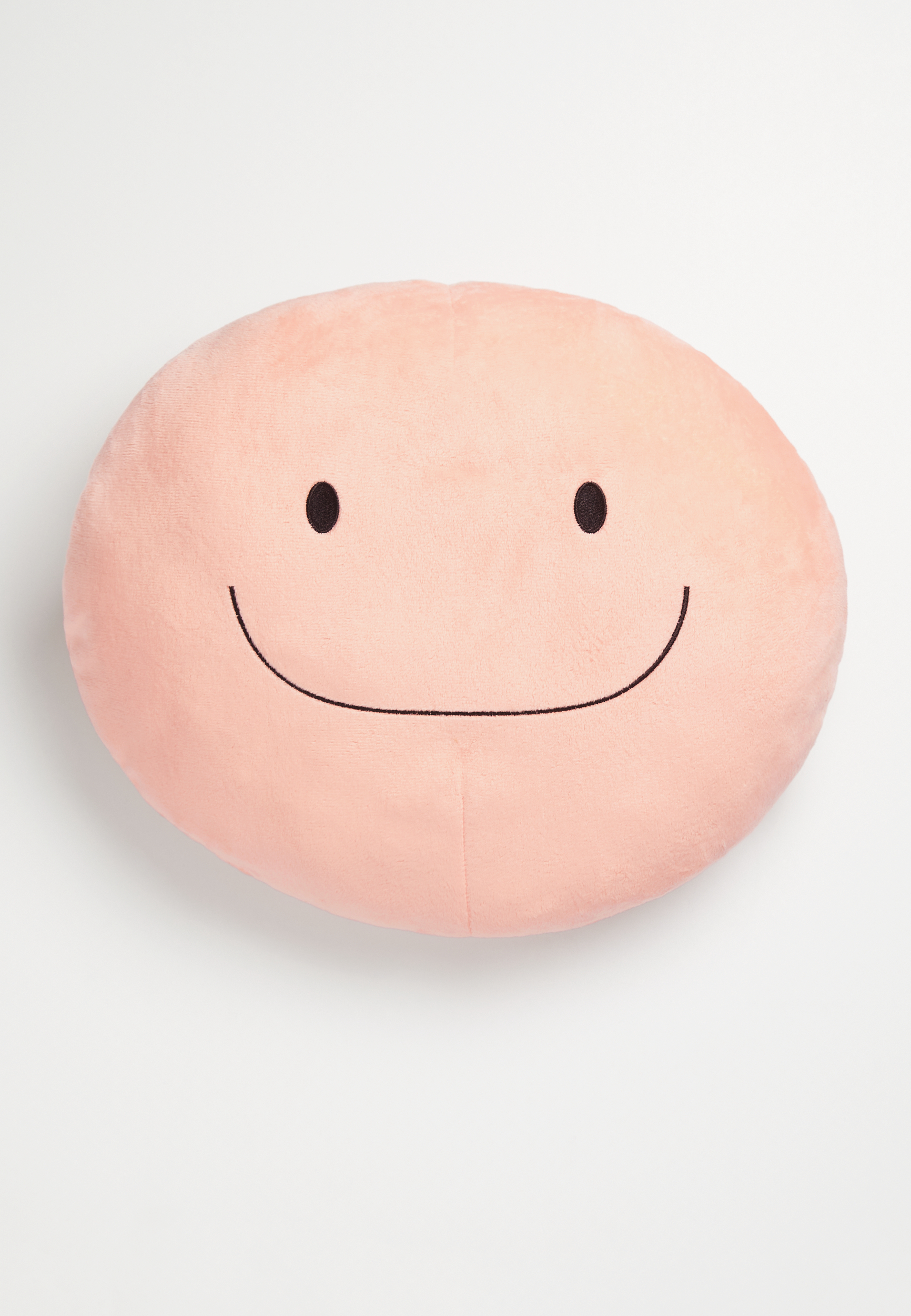 HFS Girls Smiley Face Plush Pillow