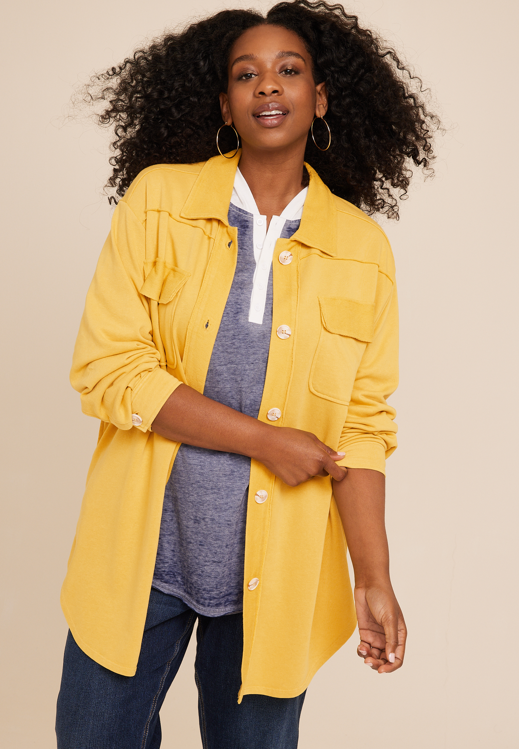 Yellow Plus Size Tops | maurices