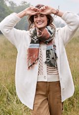 Textured Shacket, ECRU, small
