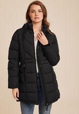 Mid Length Puffer Coat, C106, small