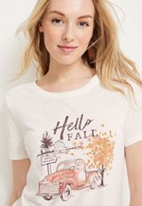 Hello Fall Graphic Tee, C2789, small