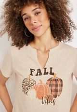 Fall Vibes Graphic Tee, C2445, small
