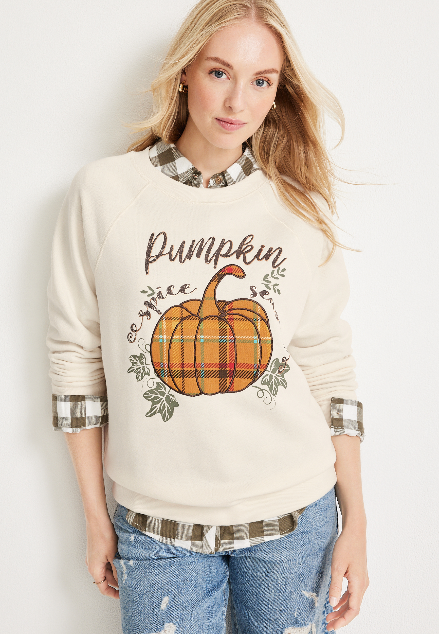 Pumpkin Spice Season Sweatshirt, C1212, large