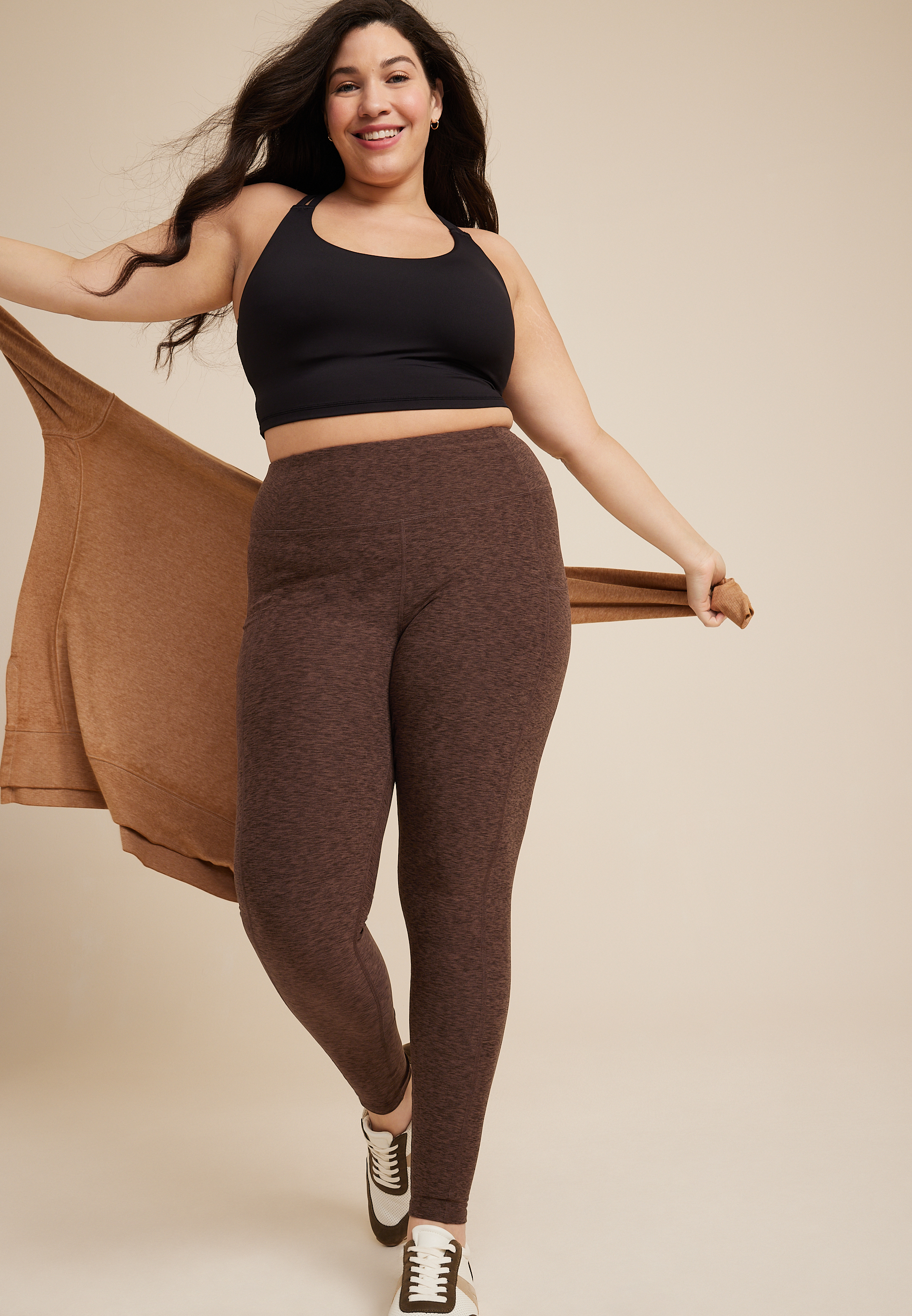 Plus Size Super High Rise Luxe Contour Pocket Legging, C6733, large