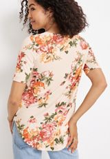24/7 Olivia Floral Tunic Tee, C1524, small