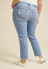 Plus Size Goldie Blues&trade; Light Cheeky Taper Ankle Jean, C2806, small